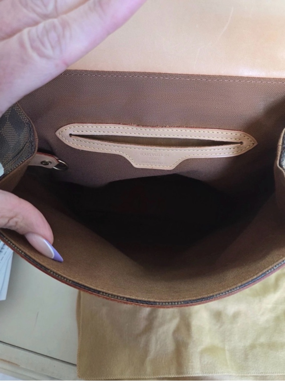 ✅AUTH✅LOUIS VUITTON DANUBE BACKPACK - Picture 5 of 16